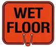 WET FLOOR Facility Cone Sign