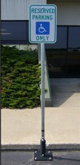 Flexpost 6 ft Sign Post System