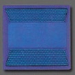 2 Way Blue 4 inch Reflective Square Raised Traffic Pavement Marker, 1.47 ea, Case of 50
