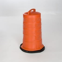 Traffic Barrel Drum with No Reflective Sheeting