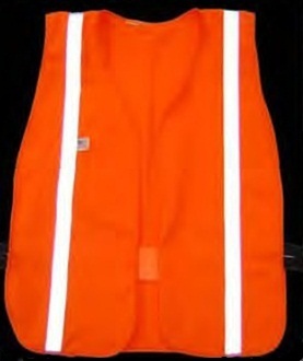 Arc and Flame Resistant Reflective Orange Safety Vest